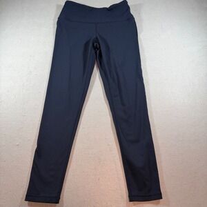 Prana Womens Navy Blue High Rise Yoga Leggings Small Athletic Workout Tights